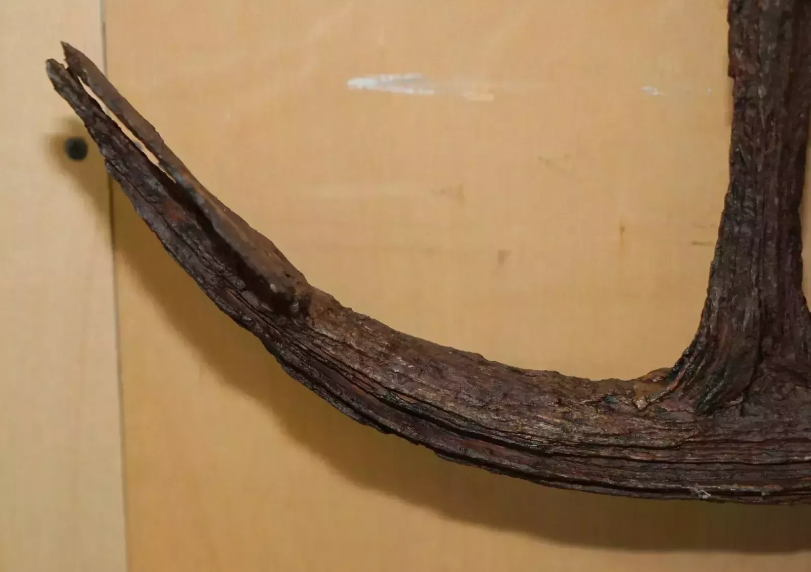 Antique Circa 1640 Original Heavily Worn English Ship's Anchor From Penzance photo buy