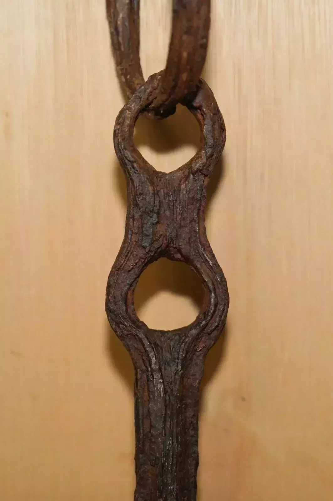 photo for sale Antique Circa 1640 Original Heavily Worn English Ship's Anchor From Penzance