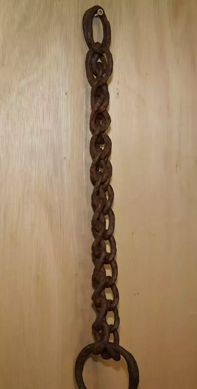 1350.0 Antique Circa 1640 Original Heavily Worn English Ship's Anchor From Penzance photo