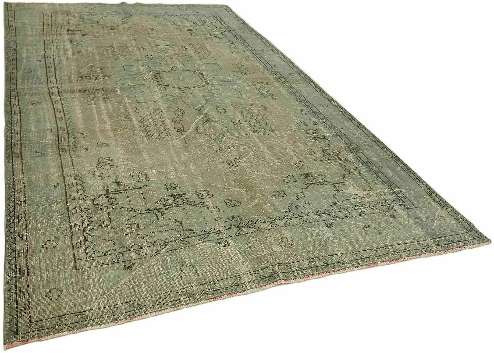 7x11 Blue Overdyed Rug, Oriental photo furniture