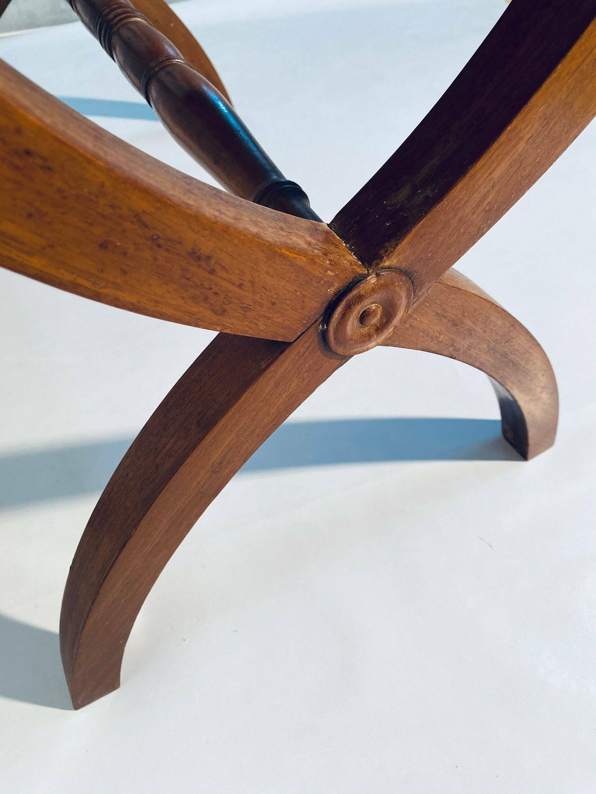 photo for sale Antique Biedermeier Wooden Sewing Table Writing Desk / 1830s Furniture