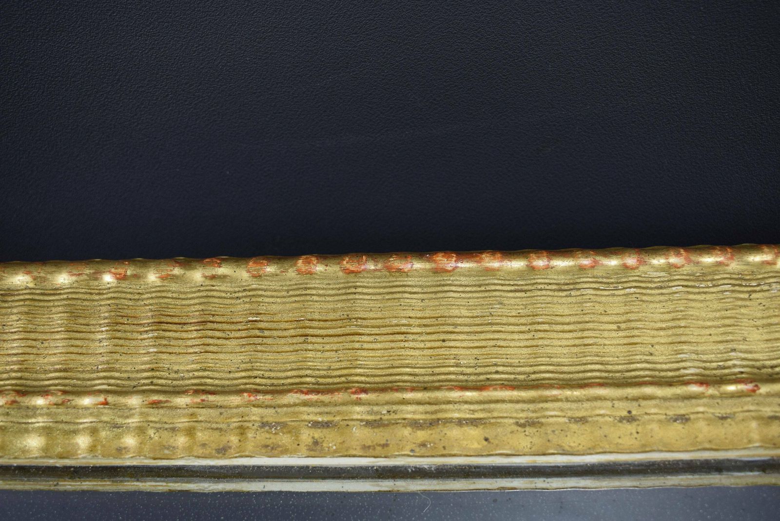 French Antique Mirror Gilded Stucco Wood Empire Period photo buy
