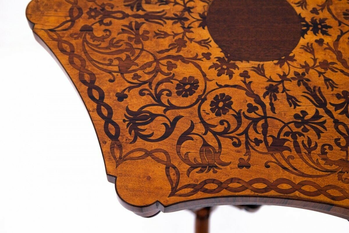 Inlaid Table, France, Circa 1880. After Renovation. photo 1112.0