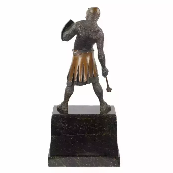 Bronze Sculpture Of The Knight Of Malta. Turn Of The 19th And 20th Centuries photo 5848.0