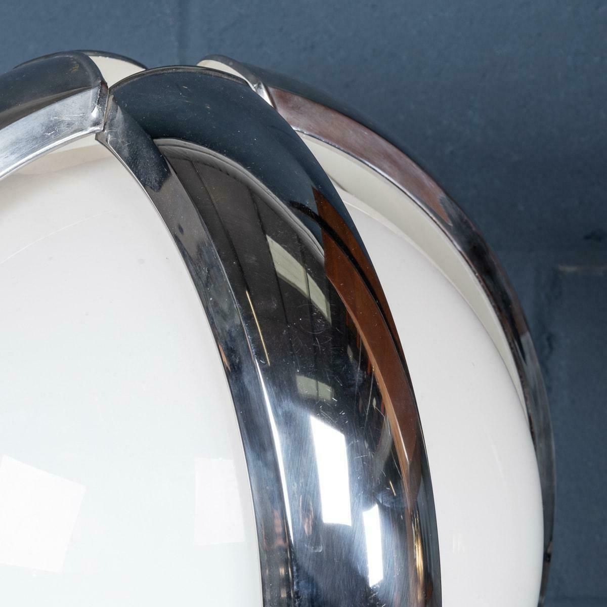 photo buy A 20th Century Italian "Space Age" Floor Lamp With Hand Blown Venetian Glass