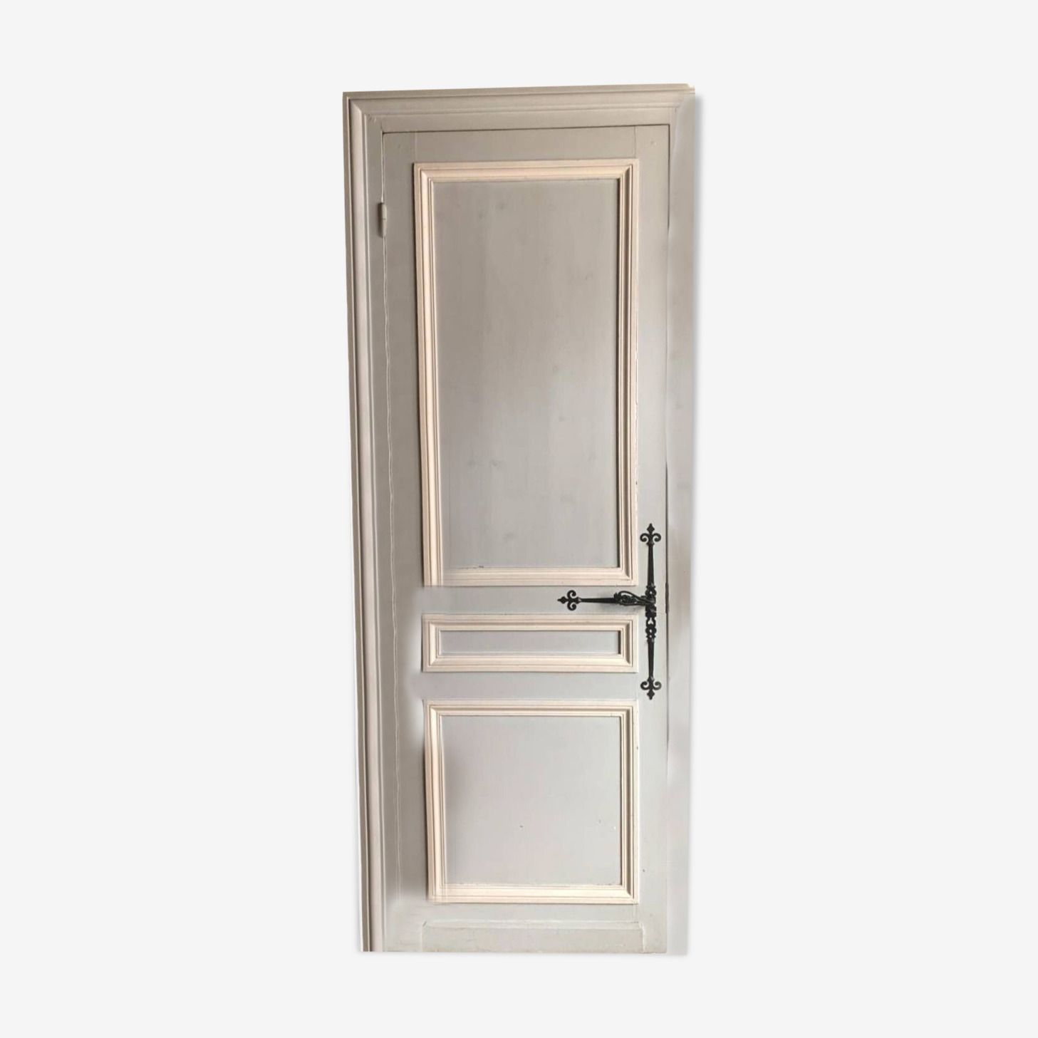 Double Sided Passage Door In 20th Century Patinated Fir