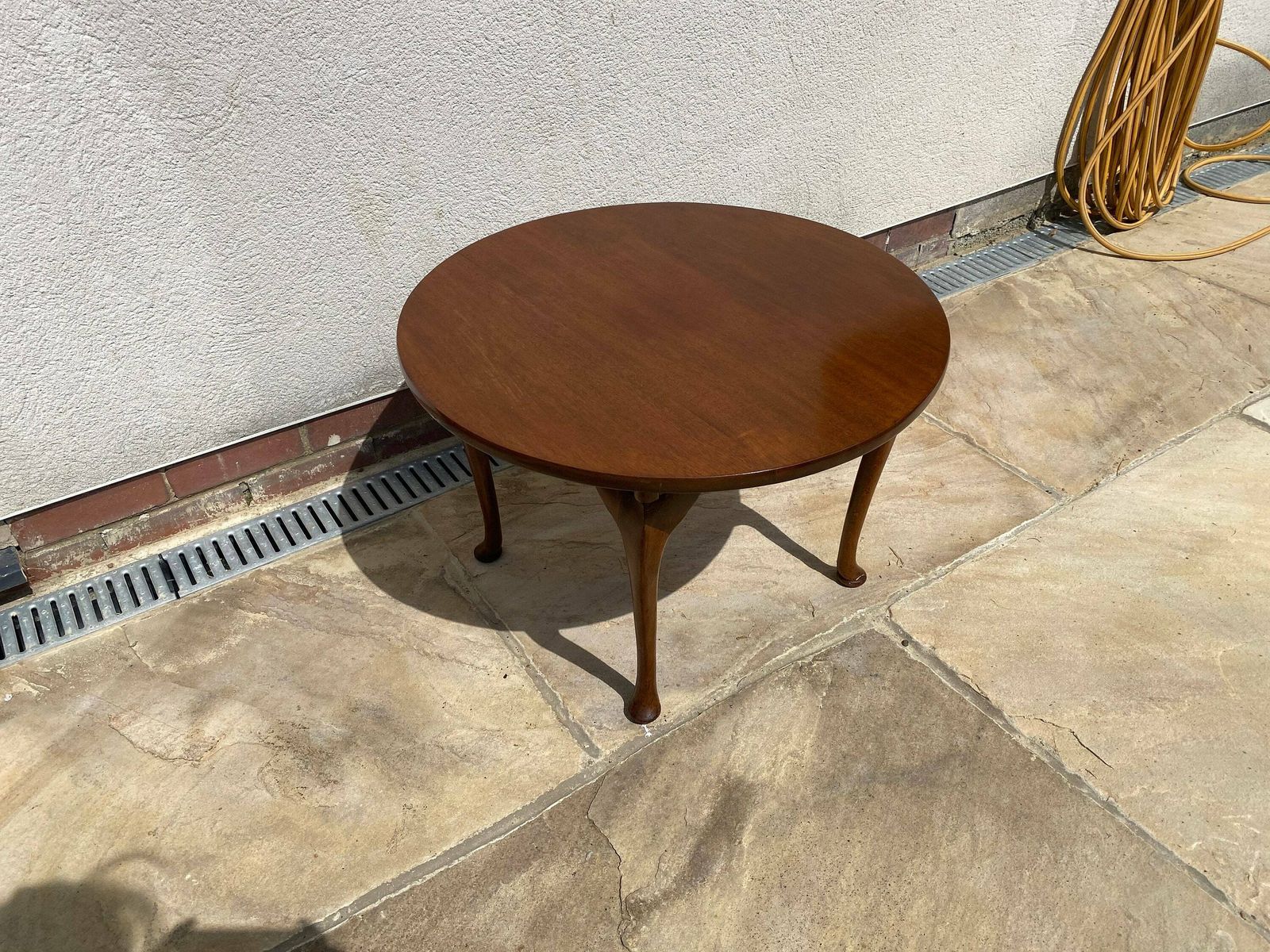 Vintage Solid Wood Wine Table / Plant Stand / Pot Stand / Pedestal Table photo furniture