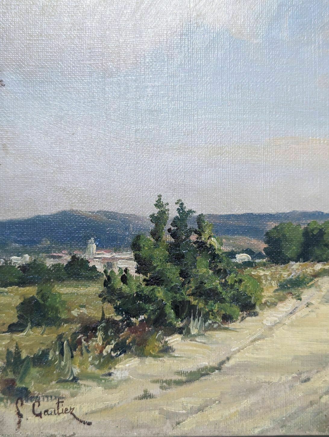 Oil Painting On Canvas Marine By François Gautier (1842 1917) photo 798.0