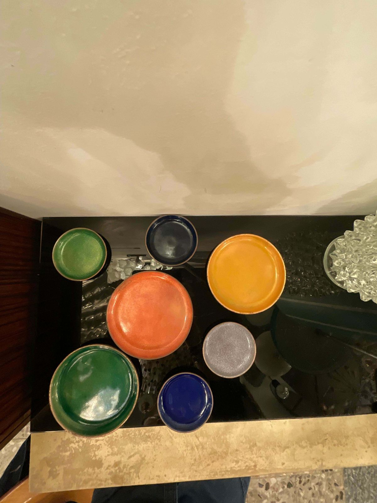 photo furniture Paolo De Poli   N 7 Signed Enamels On Copper   Made In Italy