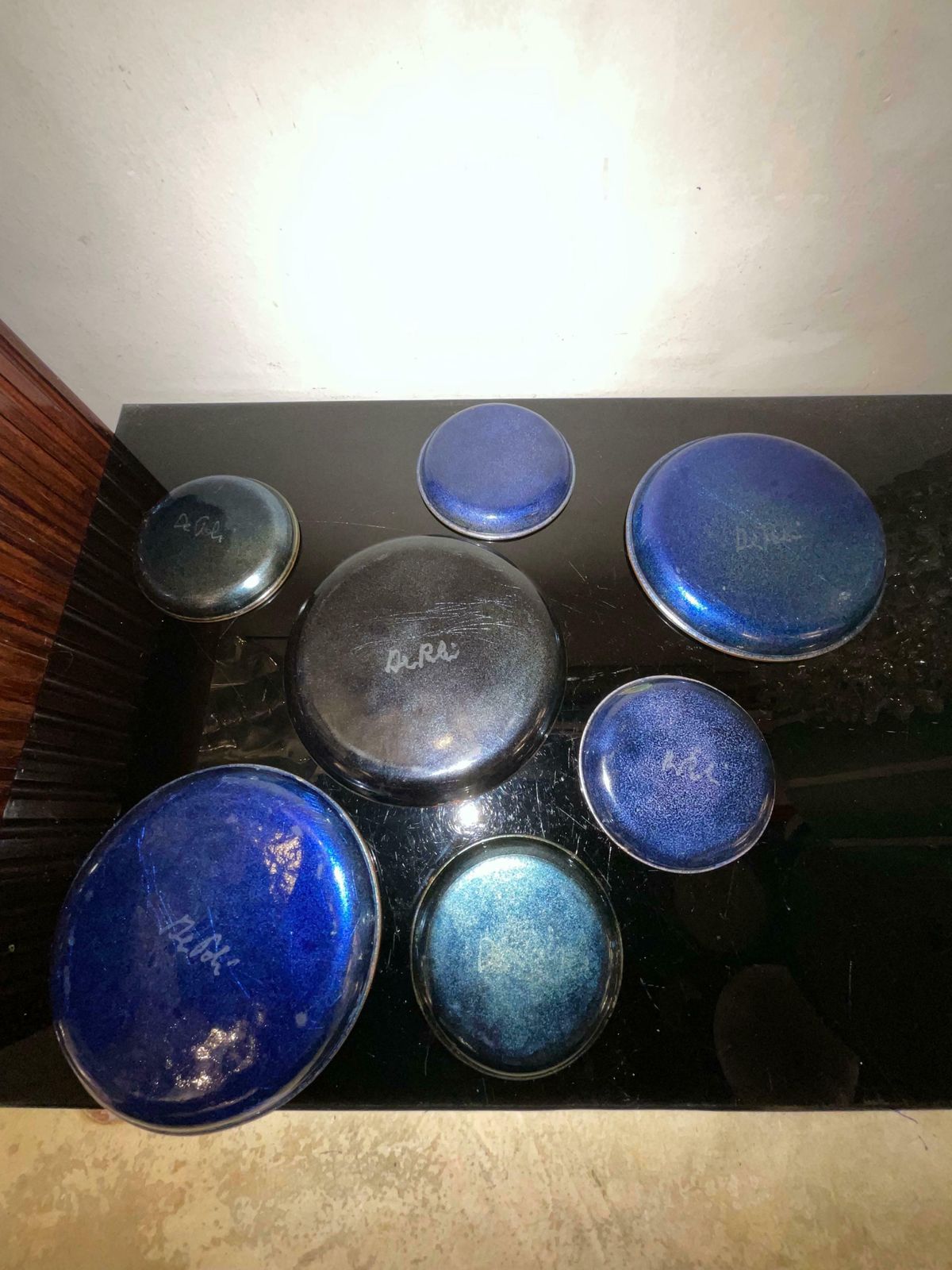 Home Decor Paolo De Poli   N 7 Signed Enamels On Copper   Made In Italy photo