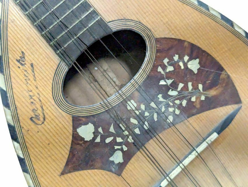 1900 Period Mandolins To Restore photo Home Decor