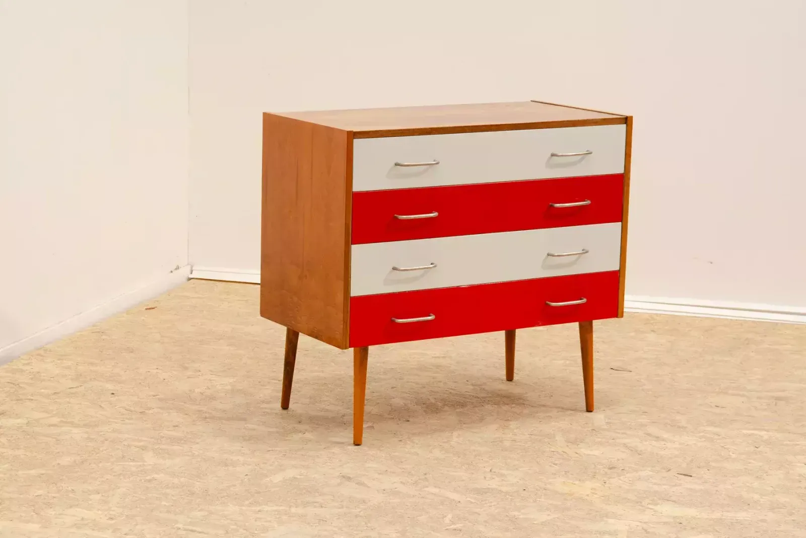 Mid Century Eastern Bloc Vintage Chest Of Drawers, 1970´S, Czechoslovakia