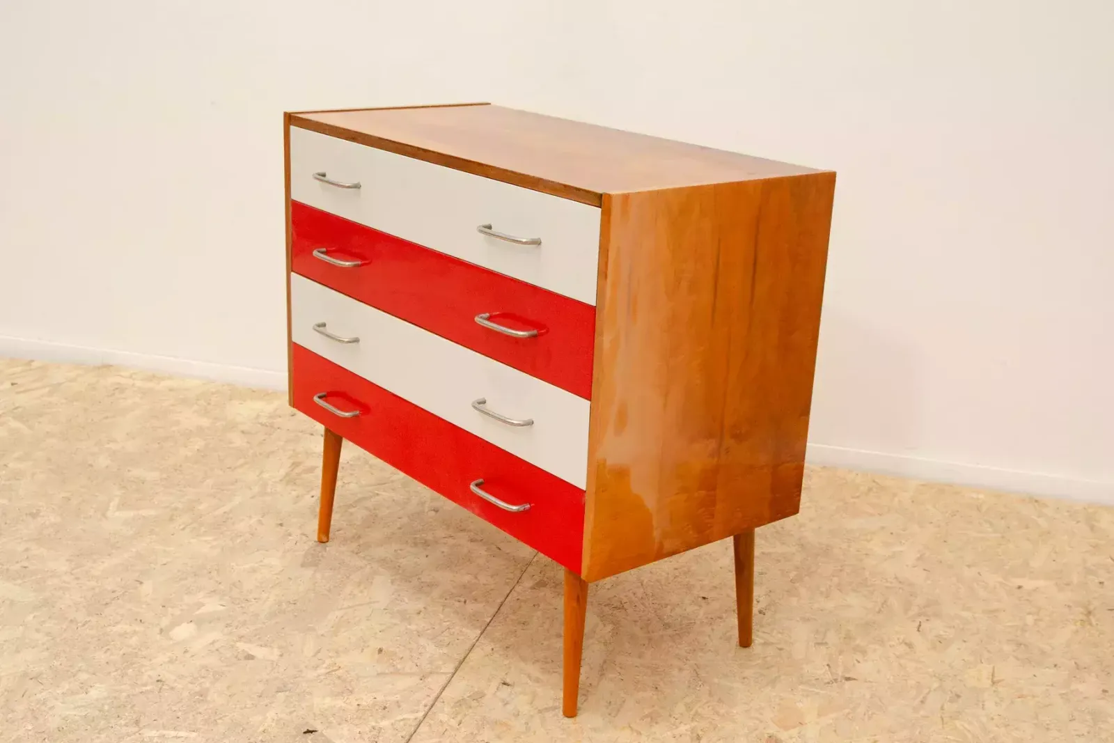 Mid Century Eastern Bloc Vintage Chest Of Drawers, 1970´S, Czechoslovakia photo Furniture