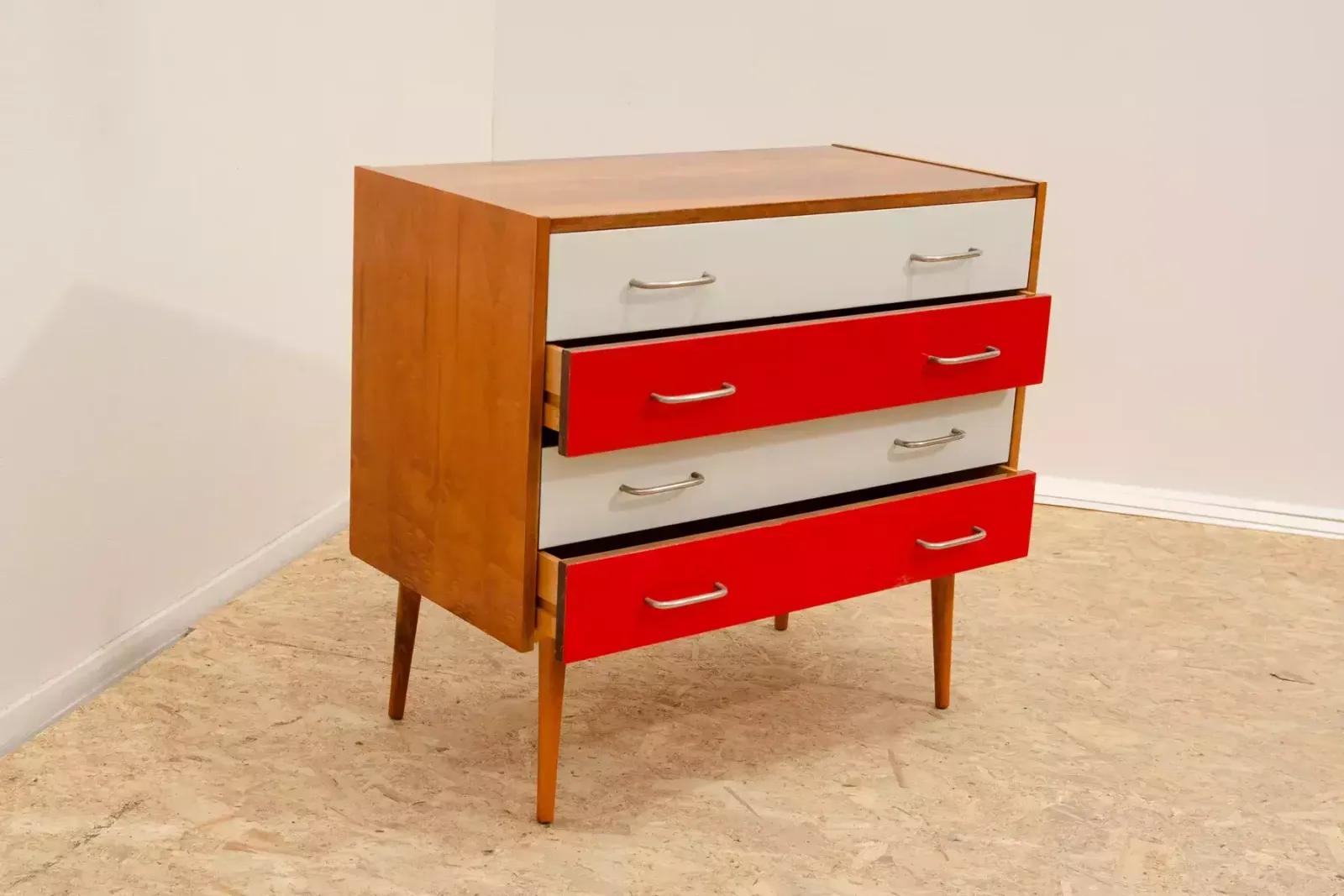 Mid Century Eastern Bloc Vintage Chest Of Drawers, 1970´S, Czechoslovakia photo vintage