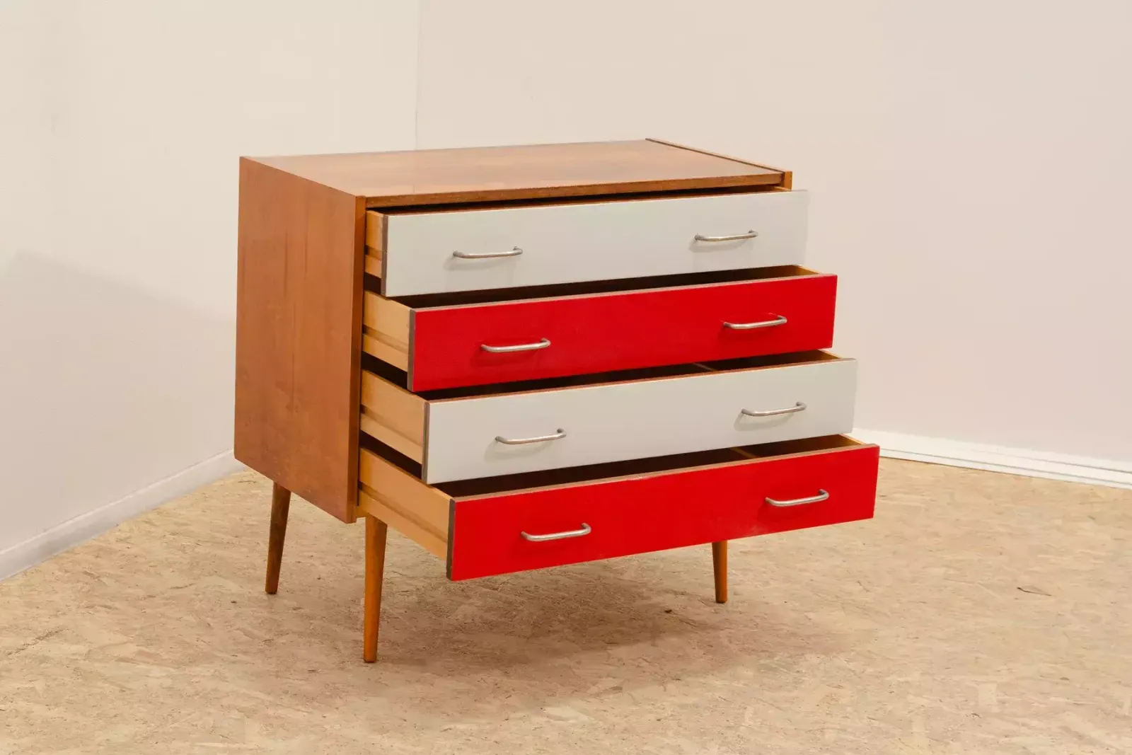 photo furniture Mid Century Eastern Bloc Vintage Chest Of Drawers, 1970´S, Czechoslovakia
