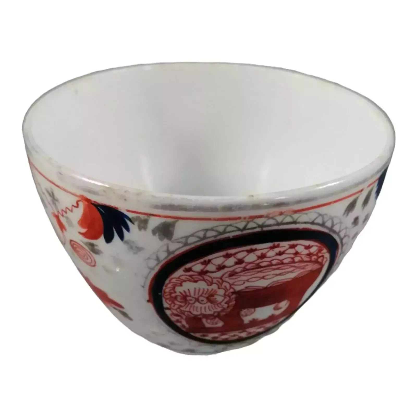 photo furniture Rare Pattern Crazy Cow, Silver Lustre Teacup And Saucer