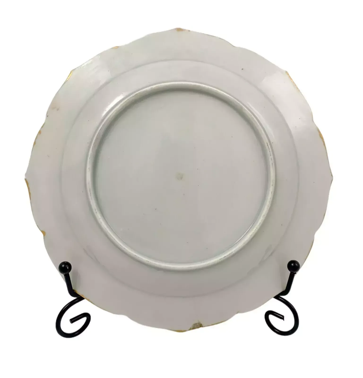 18th Century Porcelain Chinese Export Armorial Plate, Deer/Dogs Coat Of Arms photo Home Decor