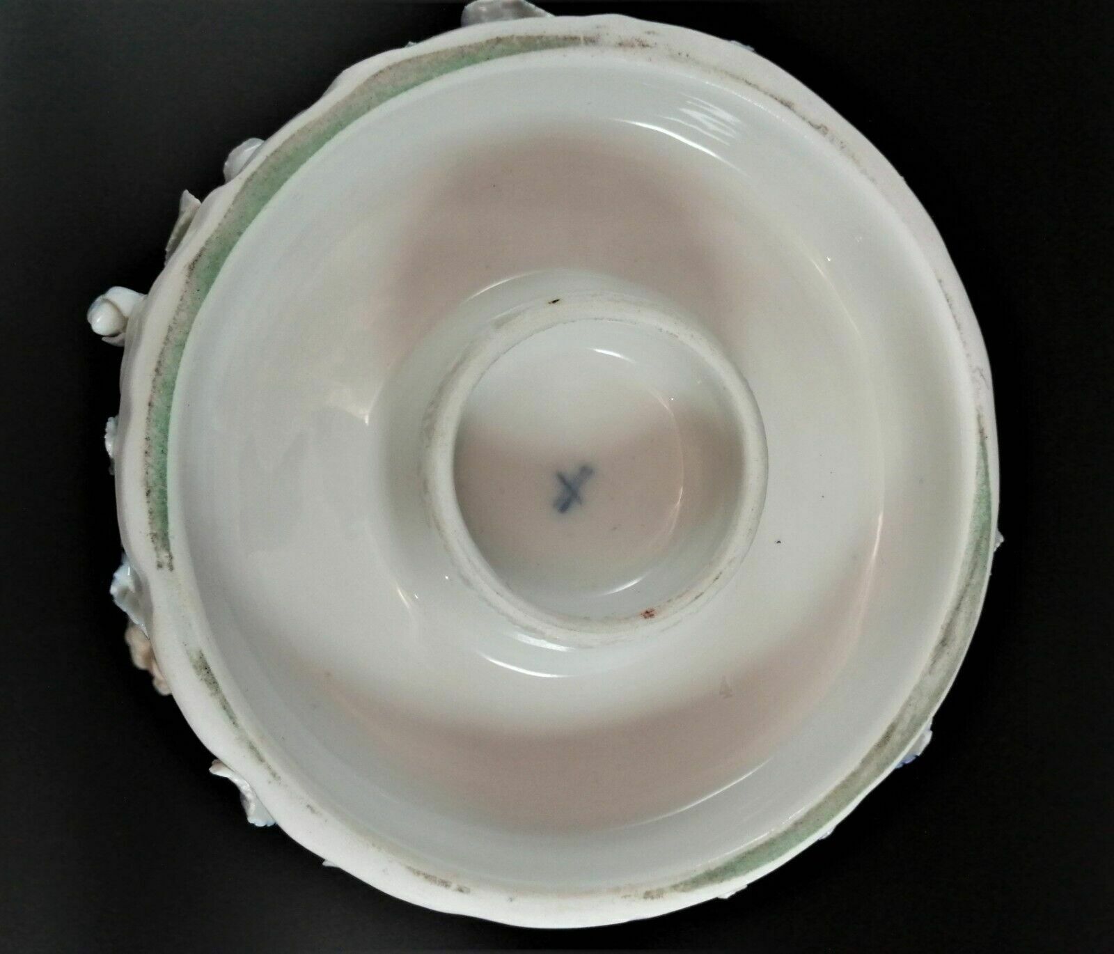300.0 Antique Sitzendorf Porcelain Vase, Late 19th Century photo