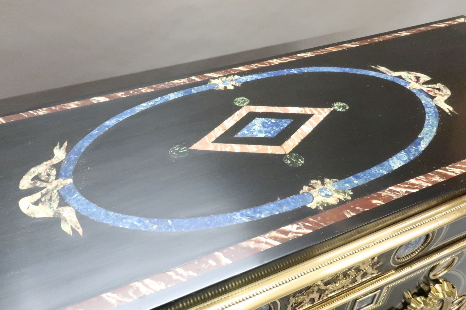 French Louis Philippe Ebonised And Inlaid Cabinet Attributed To Monbro photo Furniture