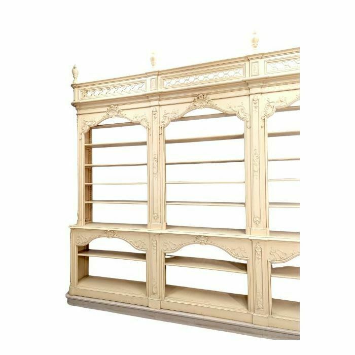 Large Bibus Bookcase With 19th Century Woodwork photo Furniture
