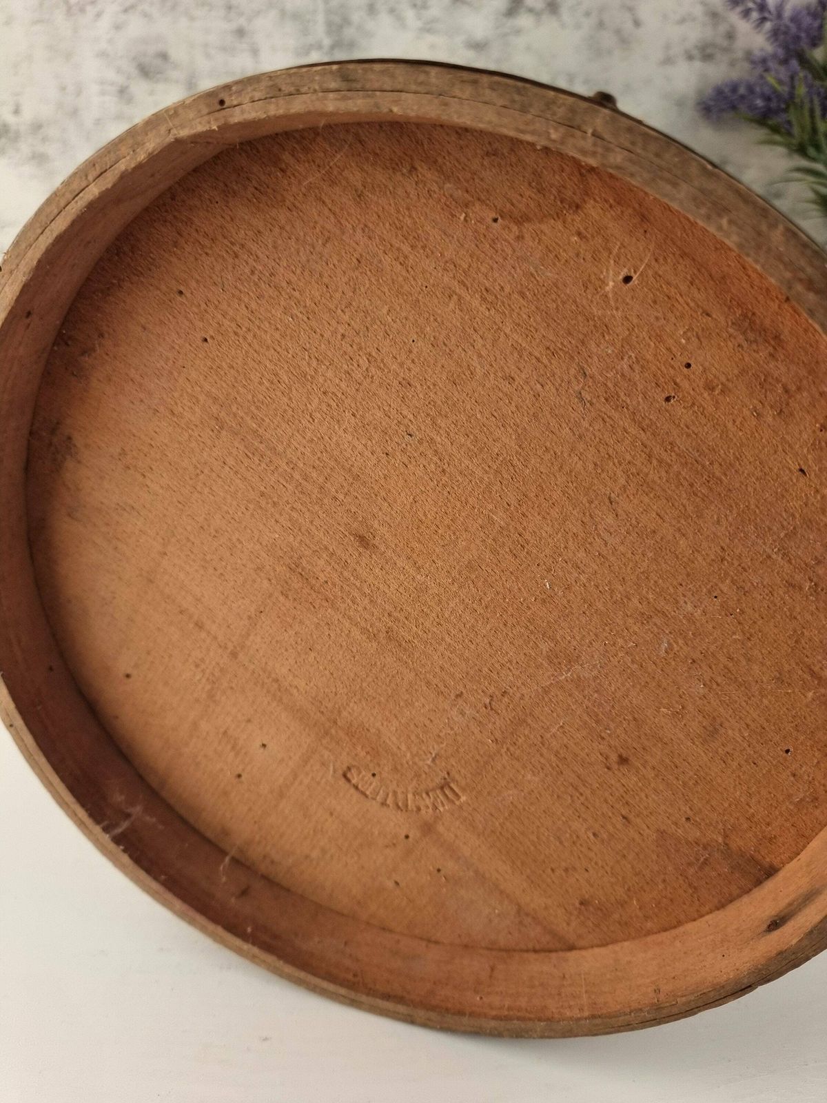 French Antique Wooden Grain Measure, French Antique Wooden Grain Measure, Vintage Planter, Farmhouse Country Decor photo vintage