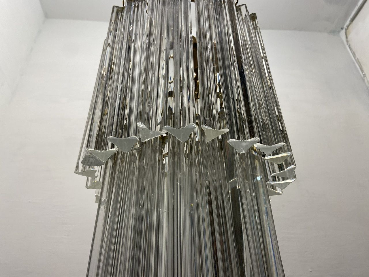 Murano Glass Trilobi Chandeliers Set Of 2 photo furniture