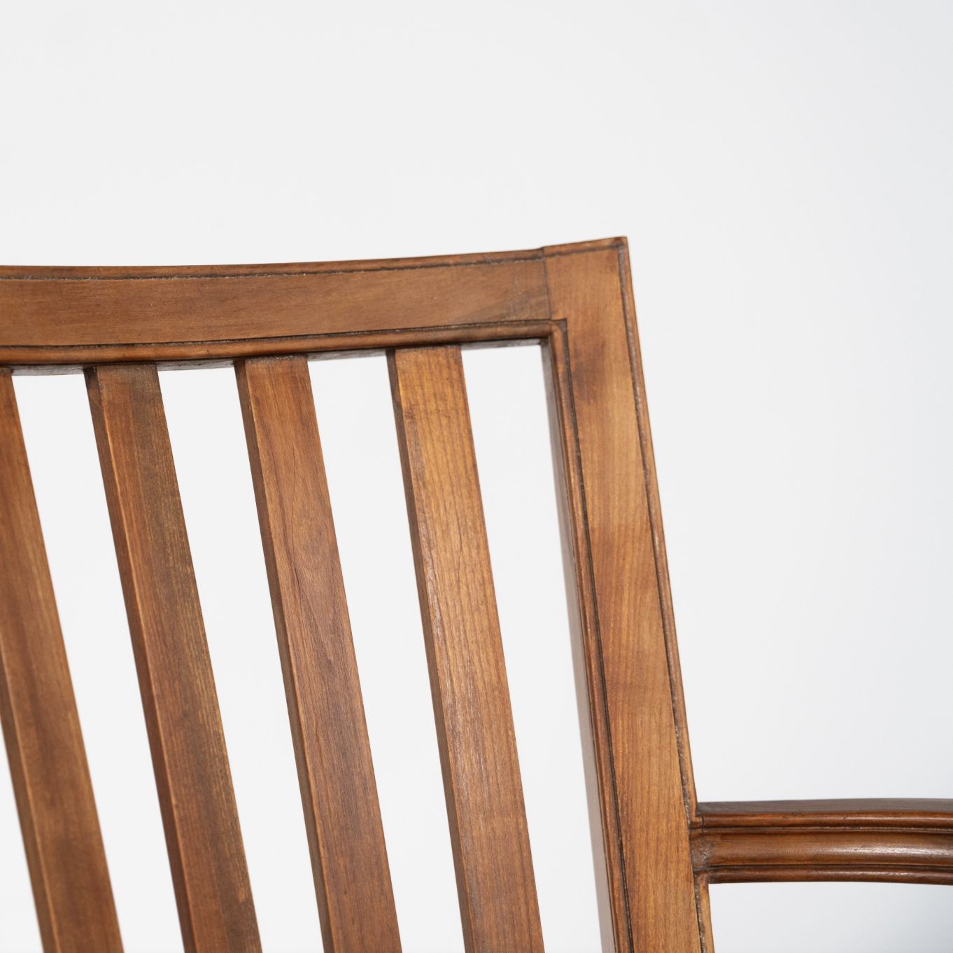 Pair Of Wooden And Fabric Armchairs, 1960s – New Upholstery photo for sale