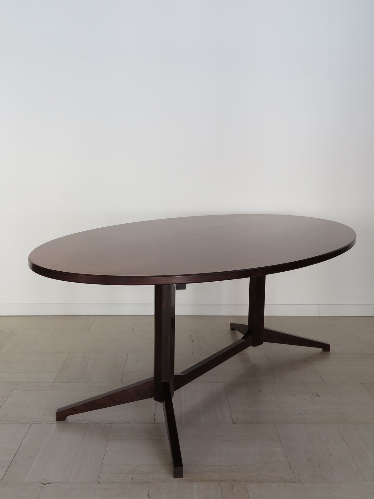 Franco Albini For Poggi Italian Walnut Dining Table Model Tl22, 1950s photo for sale
