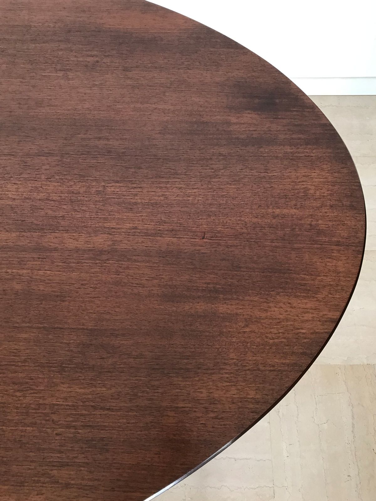 photo vinterior Franco Albini For Poggi Italian Walnut Dining Table Model Tl22, 1950s