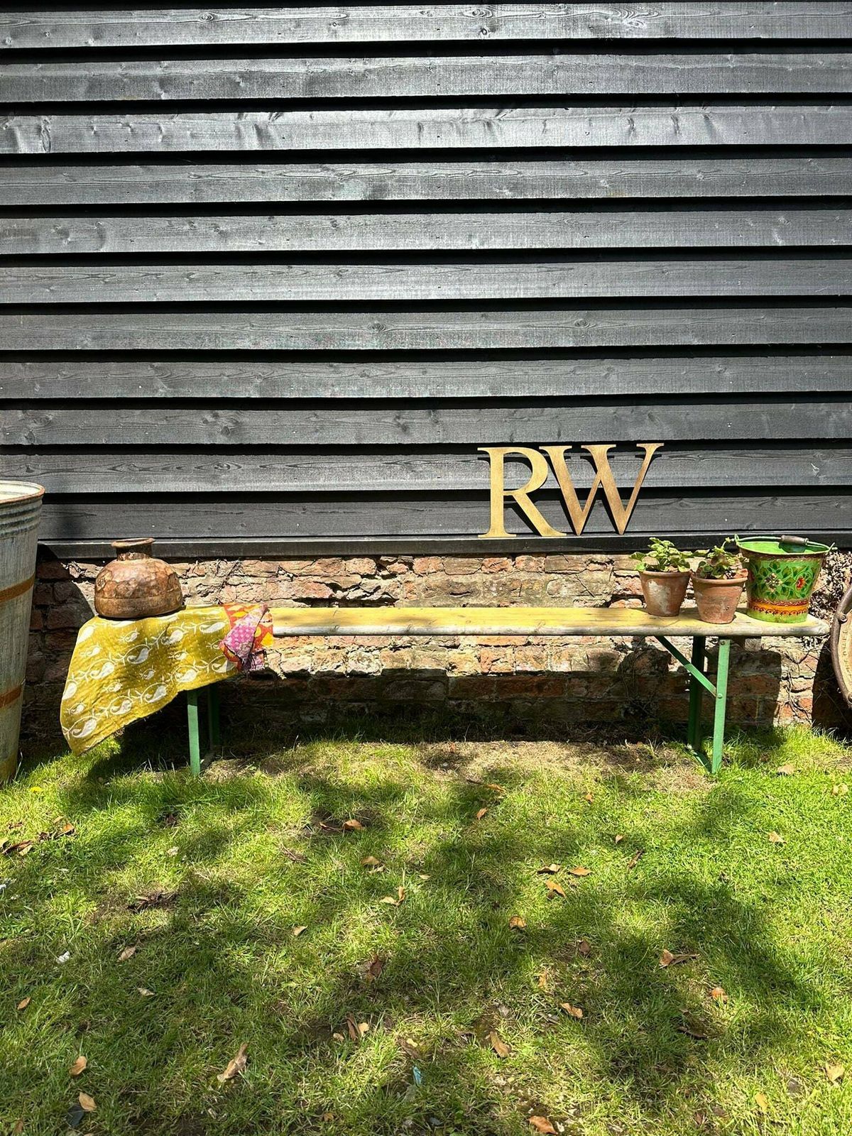 Beer Festival Fold Up Bench / Picnic Bench / Hallway Seating Garden Furniture (4