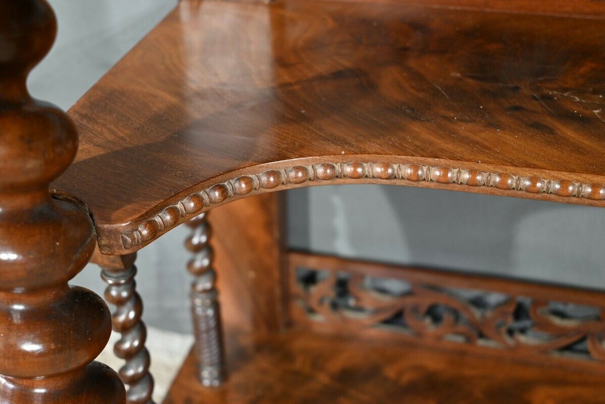 photo vintage Mahogany Planter, Restoration Style – Mid 19th Century