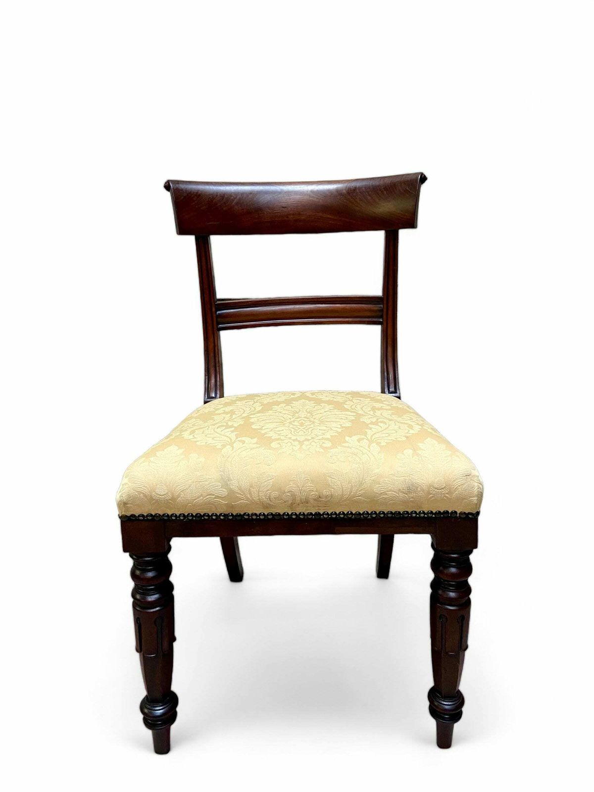 Antique Victorian Bedroom Chair C1880 / Turned Legs