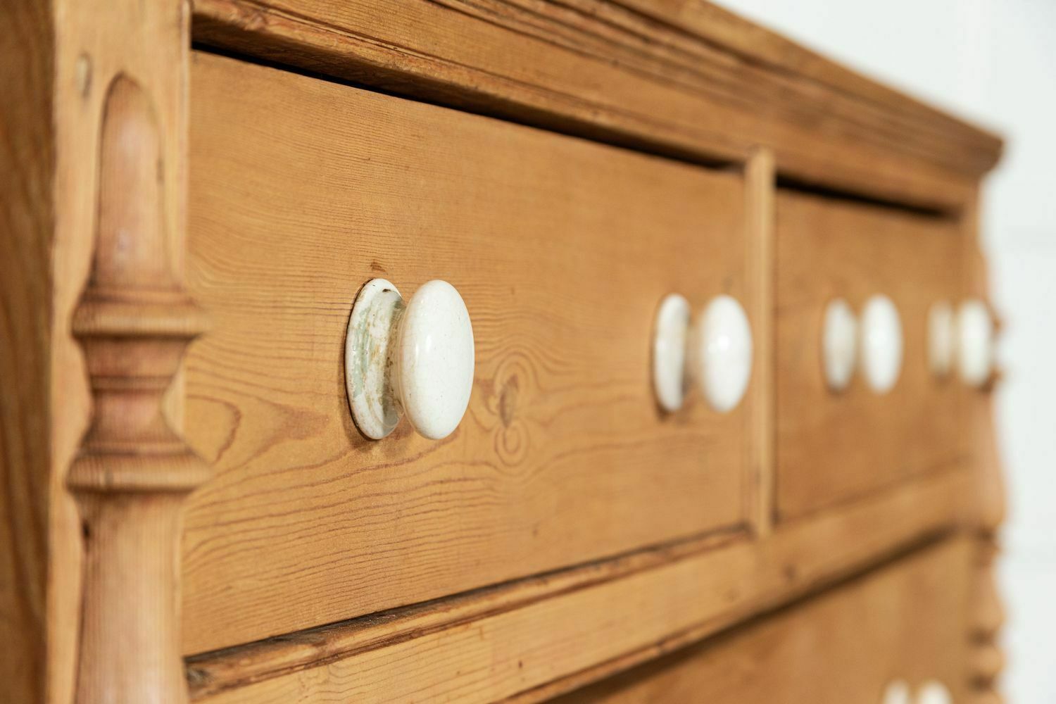 photo for sale Large English 19thc Pine Dresser