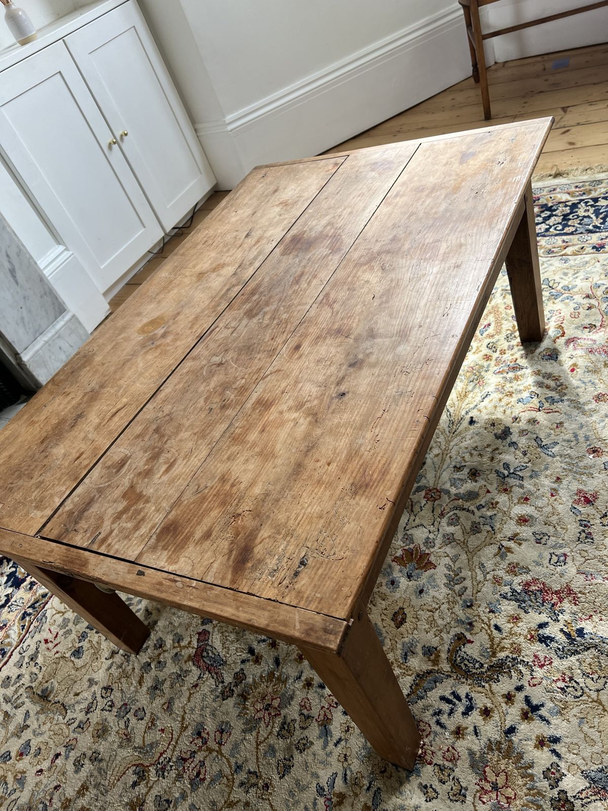 19th Century French Cherry Wood Coffee Table photo 750.0