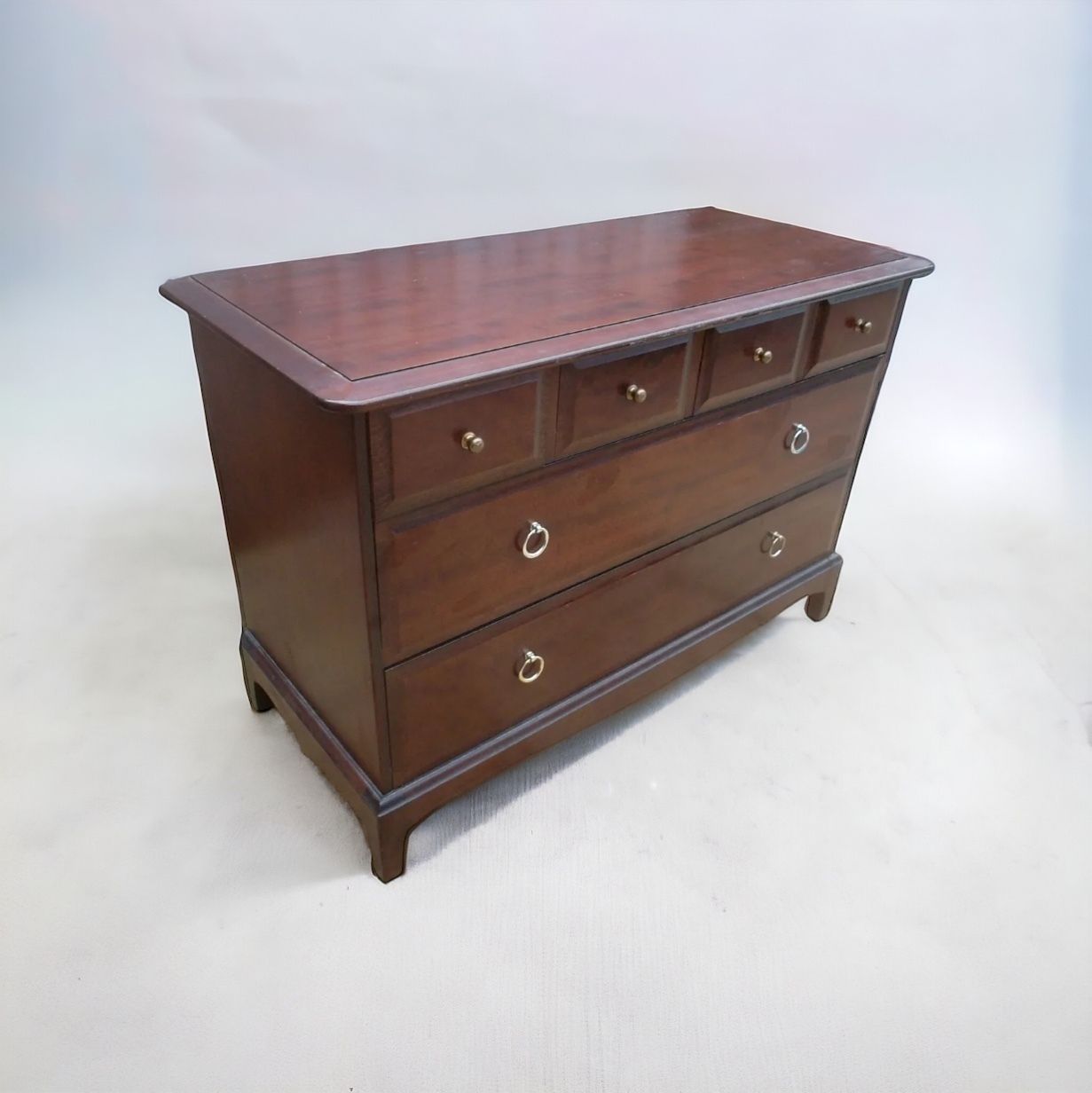 Stag Minstrel 4 Over 2 Drawers 6 Drawer Low Wide Chest photo furniture