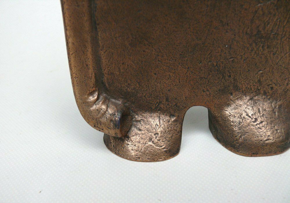 Elephants Book Supports In Bronze From Kunsthaus Kopp, 1960s, Set Of 2 photo furniture