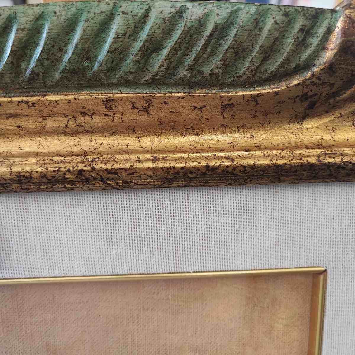 Oil Painting On Canvas By Felice Carena, 1959 photo 6553.0