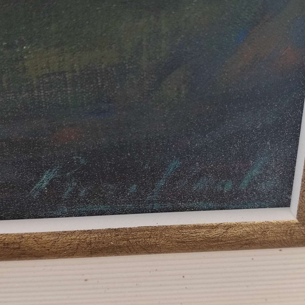 Work By Domenico Purified Oil On Canvas 1967 photo for sale