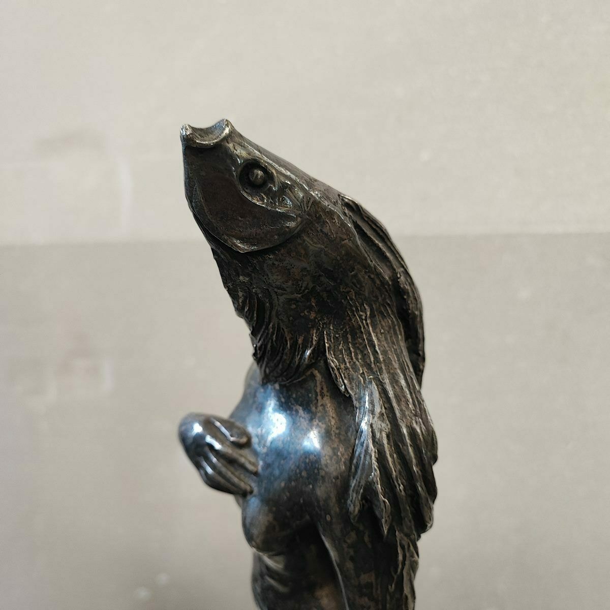 Silver Plated Bronze Sculpture Max Hamlet, Venus By Botticelli Year 1992 photo furniture
