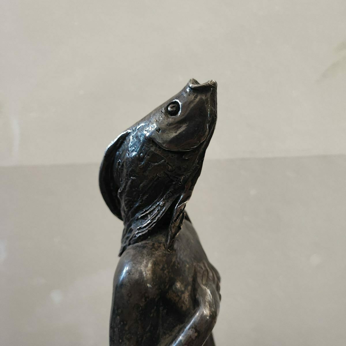 Silver Plated Bronze Sculpture Max Hamlet, Venus By Botticelli Year 1992 photo vinterior