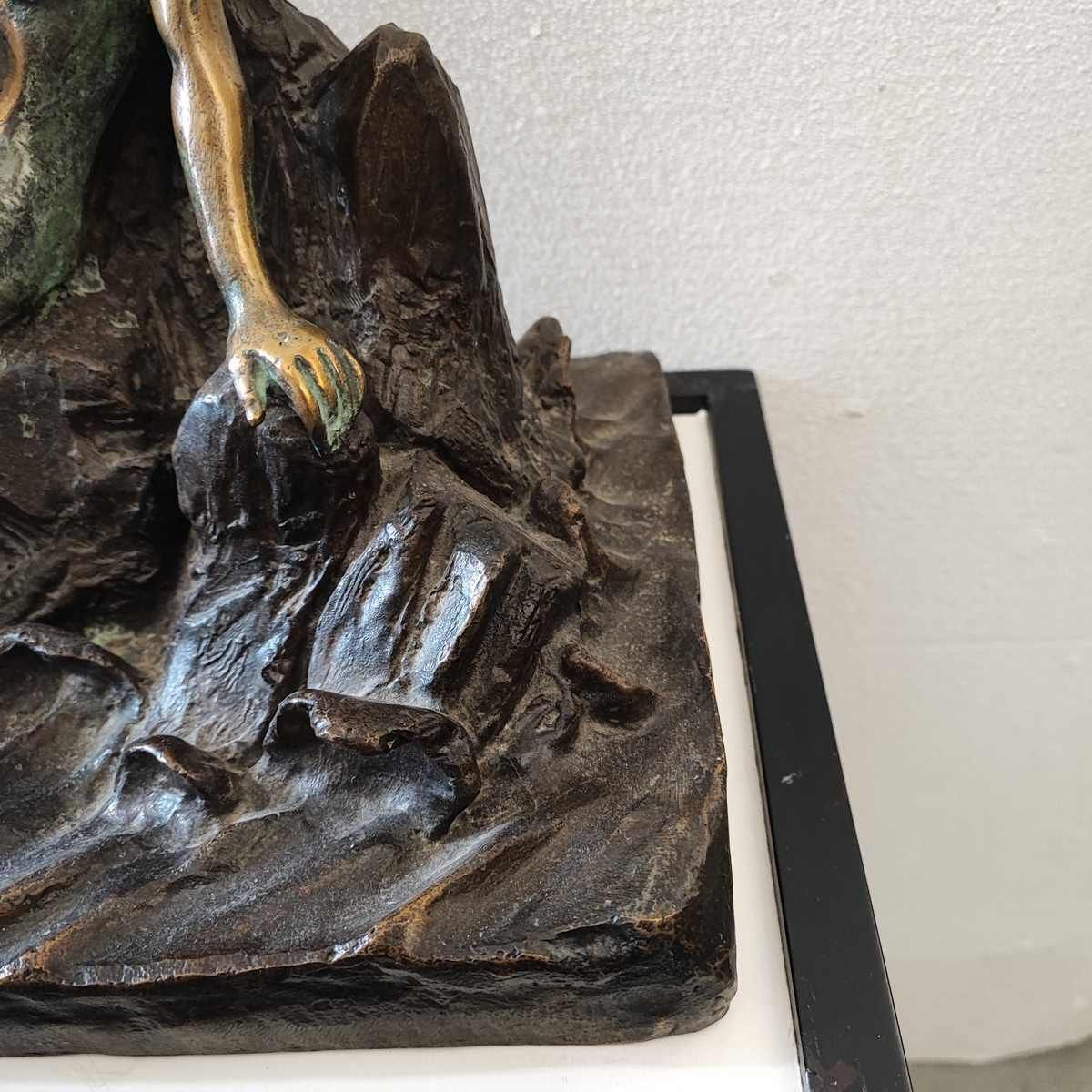 Patinated Bronze Sculpture Max Hamlet, The Song Of The Sirens Year 1992 photo 3175.0