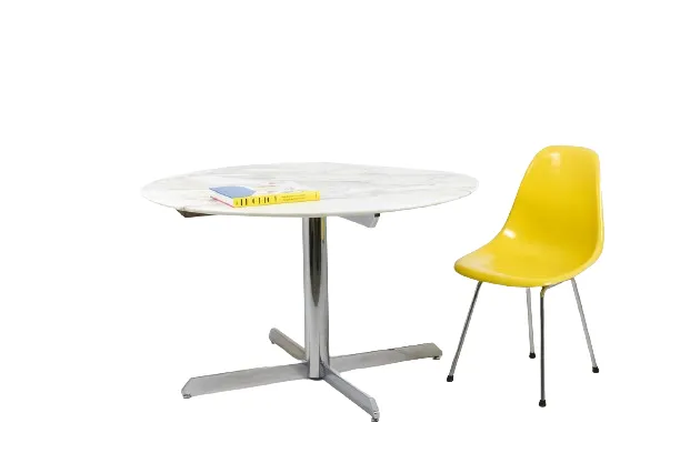 Florence Knoll For Knoll. Table In Marble And Chromed Metal. Circa 1960. Ls58341208u photo furniture