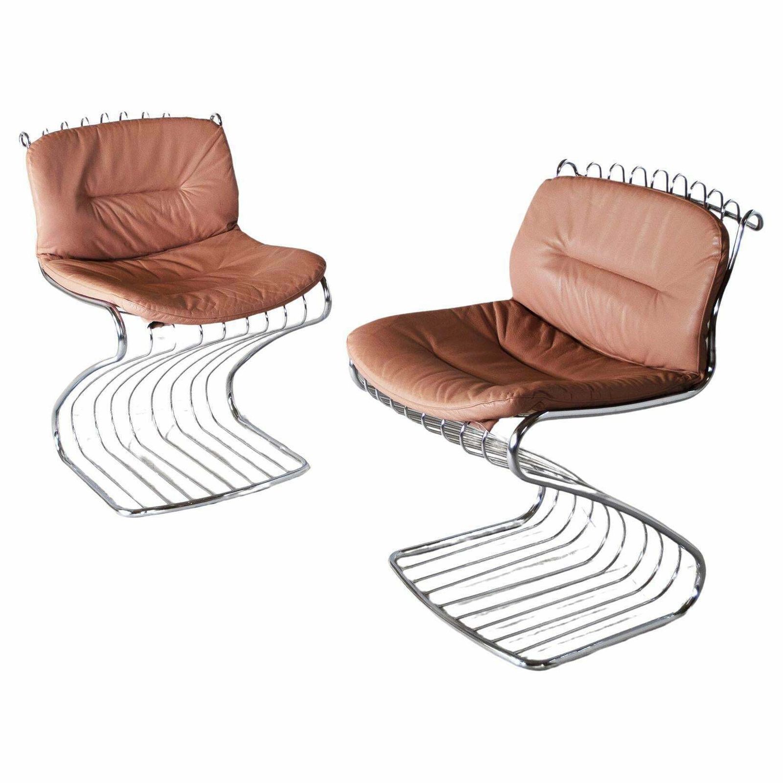 Gastone Rinaldi Set Of 4 Chairs For Rima 1970s