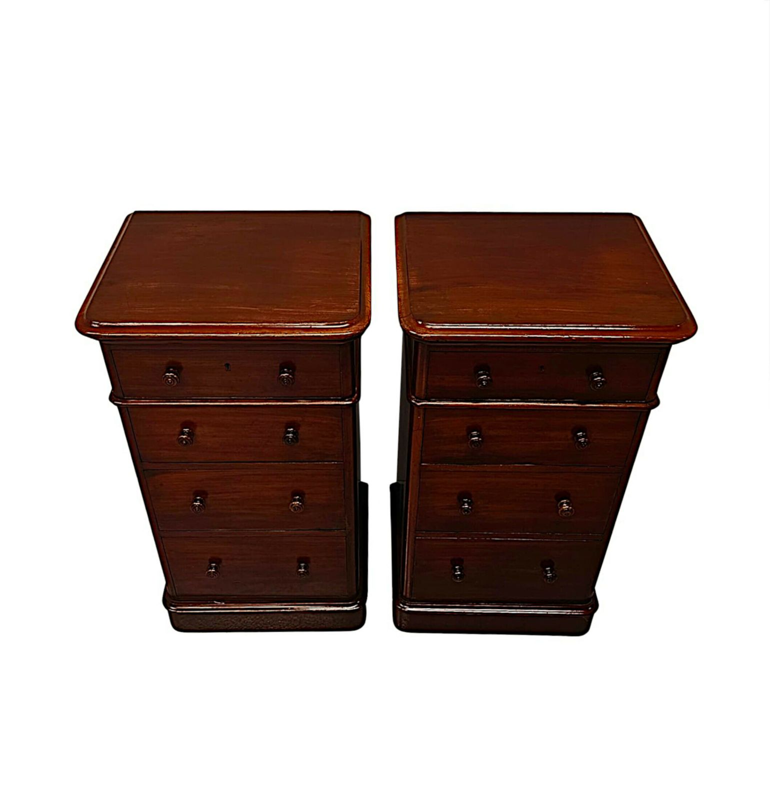 A Fabulous Pair Of 19th Century Bedside Chests photo buy