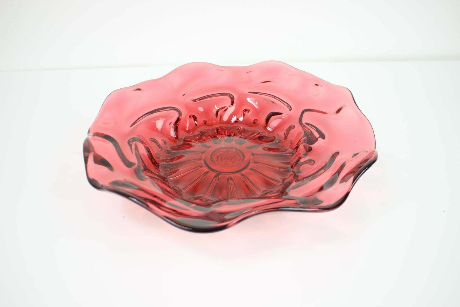 1960s Czech Art Glass Bowl By Josef Hospodka For Chribska Glassworks photo 358.0