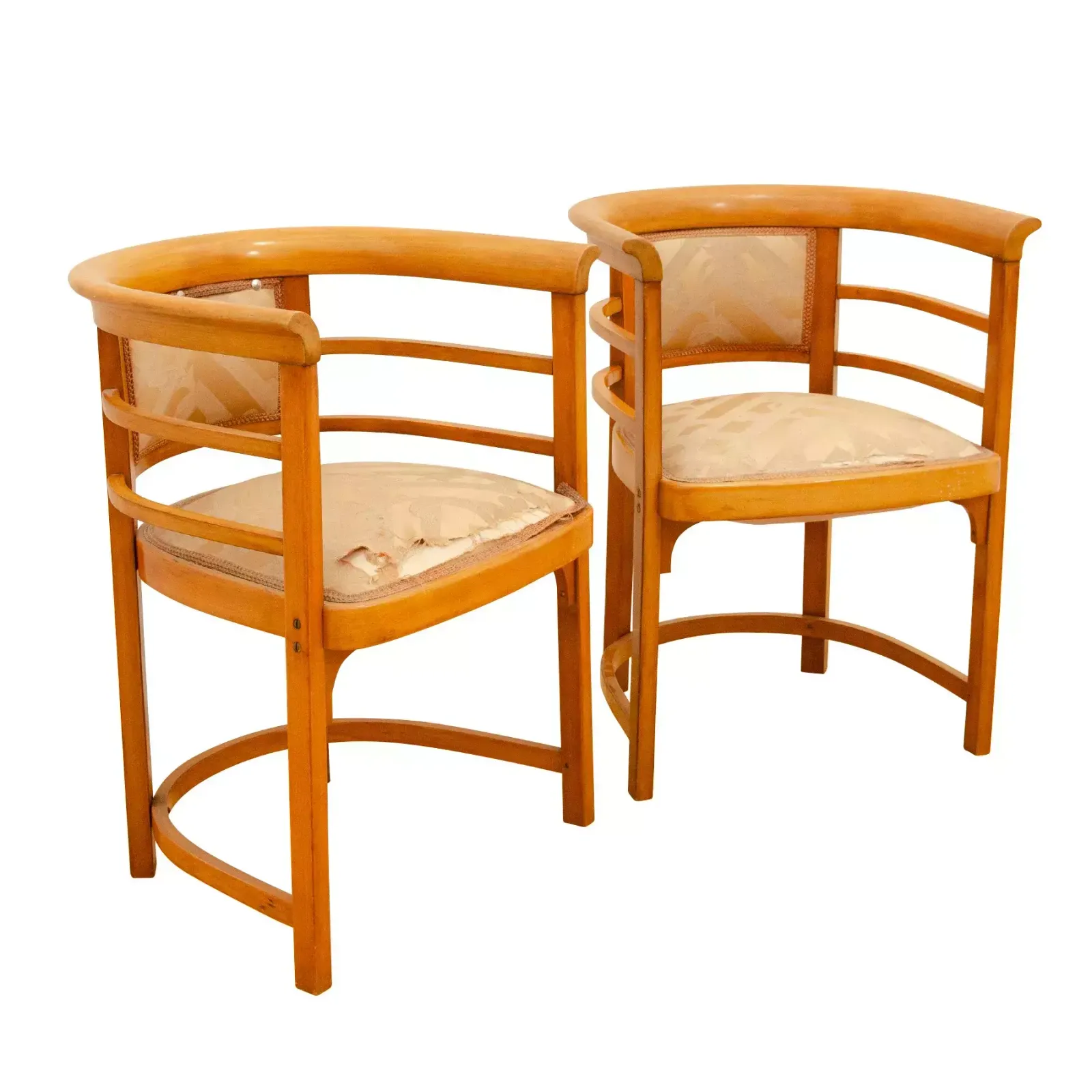 Josef Hoffmann Style Bentwood Armchairs, 1920´S, Europe