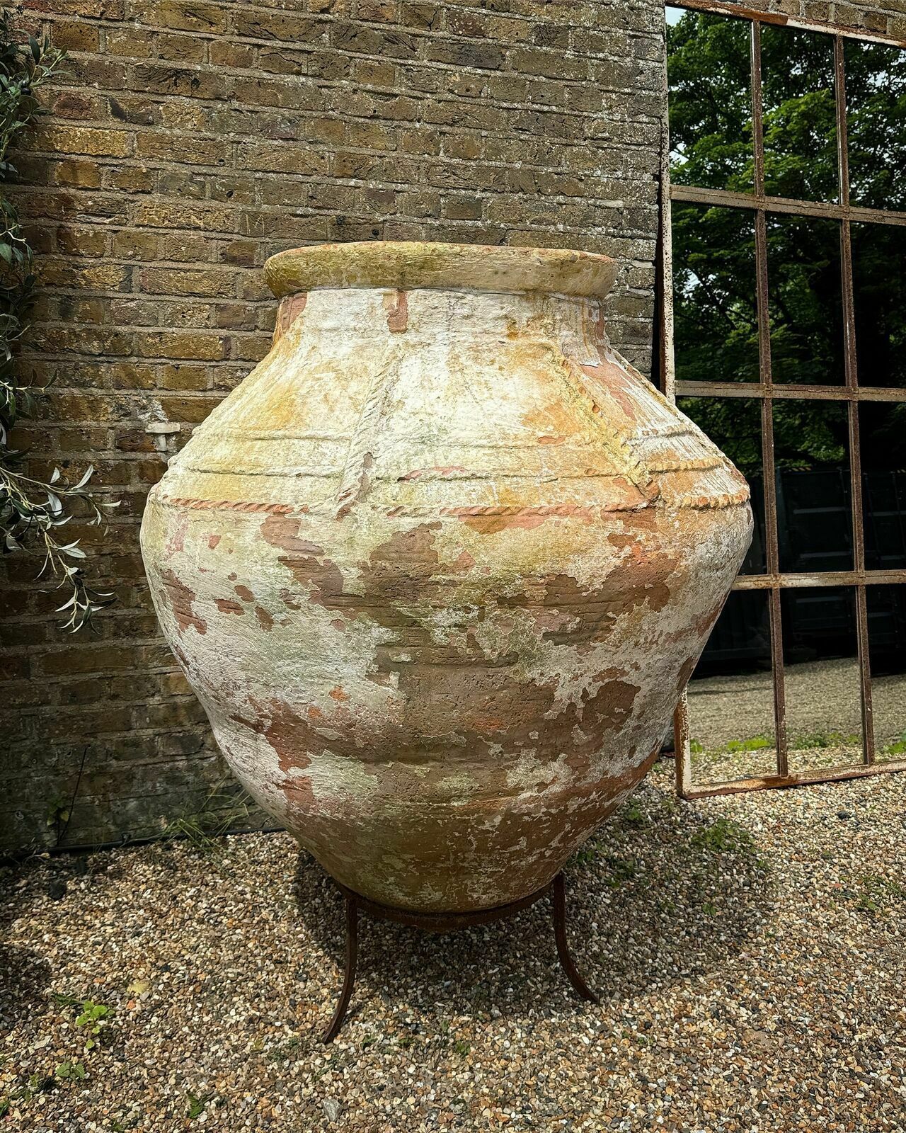 Huge Antique Urn / Garden Pot, 1800s photo buy