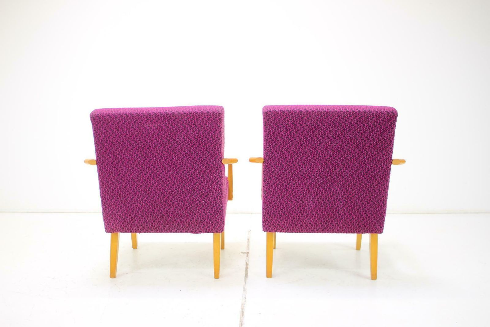 1960s Pair Of Armchairs, Czechoslovakia photo vinterior
