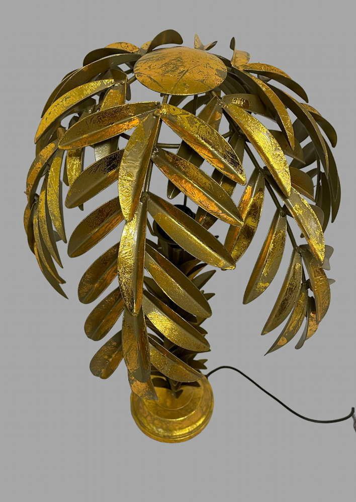 A Pair Of Palm Tree Table Lamps photo furniture