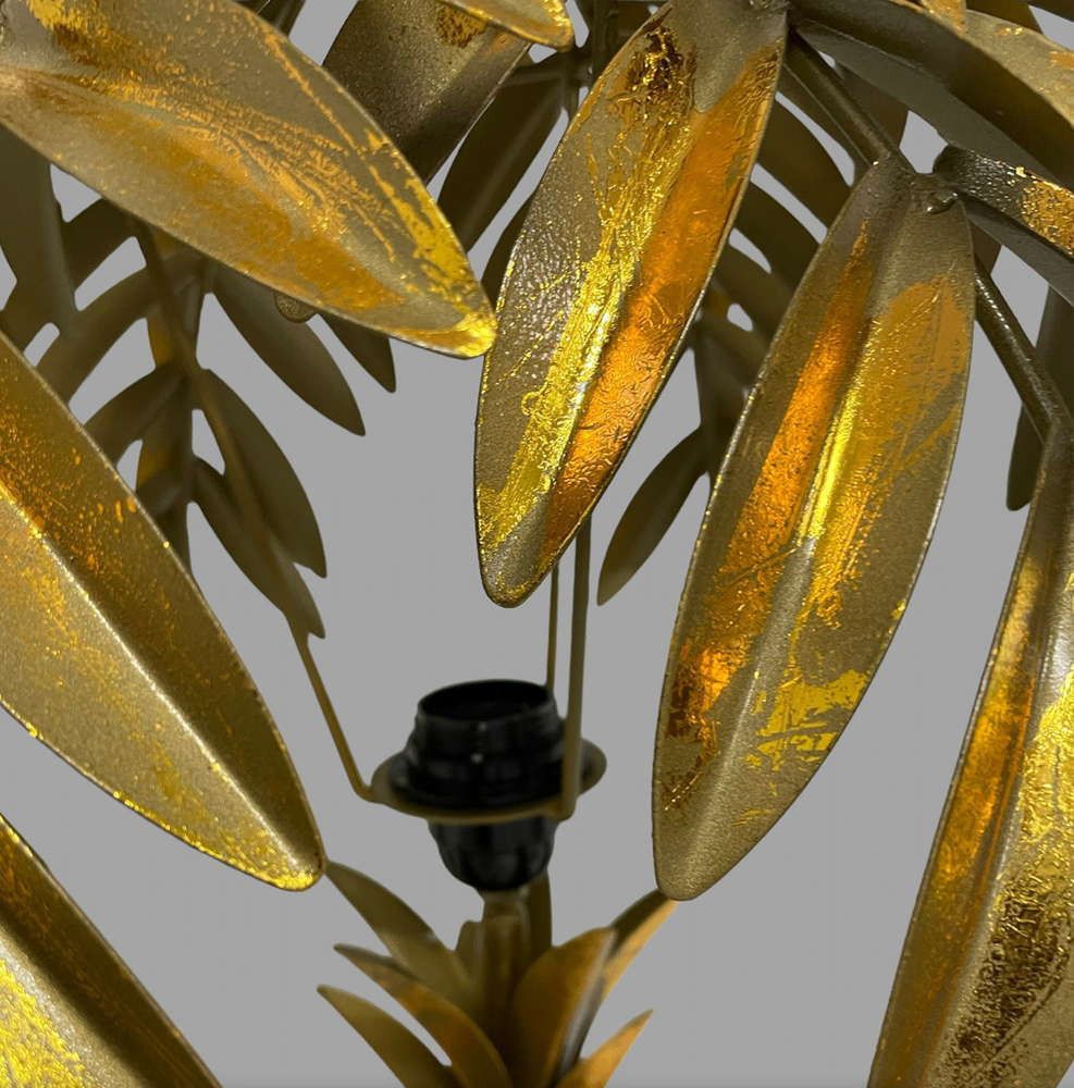 A Pair Of Palm Tree Table Lamps photo Lighting